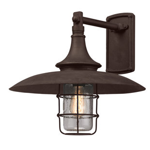 Go to store & view more images Humboldt 1-Light Outdoor Barn Light by Longshore Tides