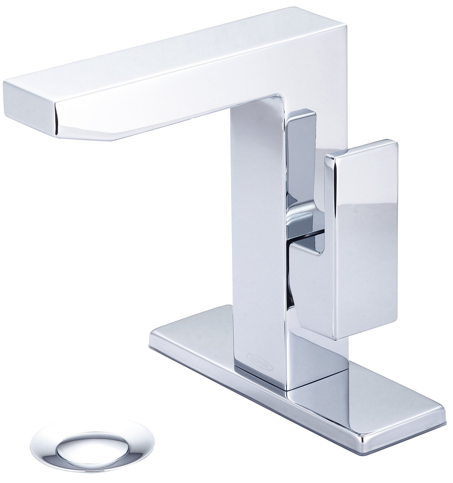 Pioneer Mod Bathroom Faucet With Deck Cover Plate Wayfair