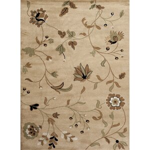 Murphysboro Oriental Beige Area Rug