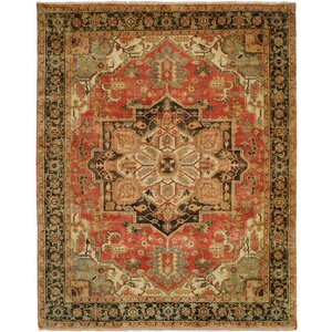 Shalom Brothers Jules Serapi Terracotta Area Rug & Reviews ...