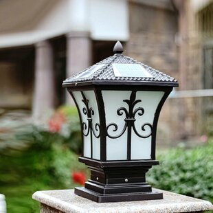 solar lights for driveway pillars