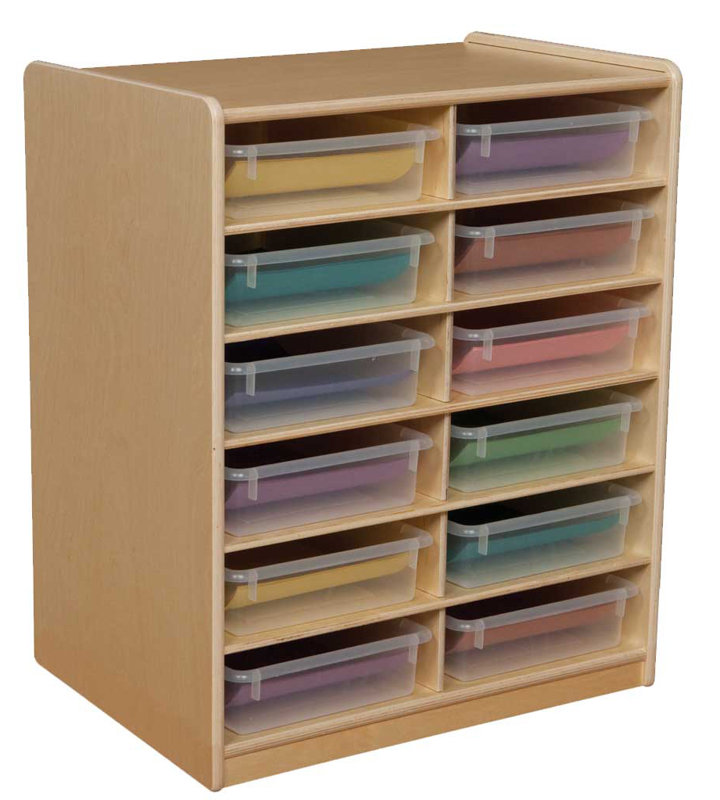 Wood Designs Letter Storage Unit 12 Compartment Cubby With Trays Letter Storage Unit 12 Compartment Cubby With Trays
