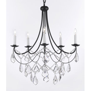 Best Kapp 5-Light Chandelier By Ophelia & Co. Ceiling Lights Kapp 5-Light Chandelier By Ophelia & Co. Ceiling Lights