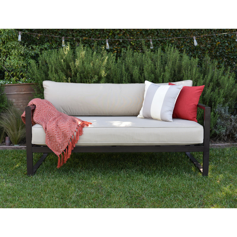 Serta At Home Catalina Outdoor Sofa With Cushions Reviews Wayfair Catalina Outdoor Sofa With Cushions