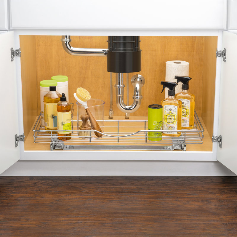 Lynk Professional U Shaped Slide Out Under Sink Pull Drawer Lynk Professional U Shaped Slide Out Under Sink Pull Drawer Reviews Wayfair Ca