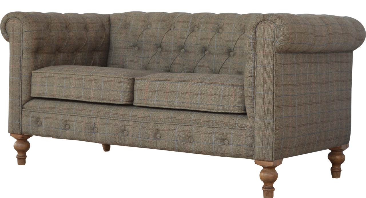 Hazelwood Home Chesterfield 2 Seater Chesterfield Sofa Reviews Hazelwood Home Chesterfield 2 Seater Chesterfield Sofa Reviews