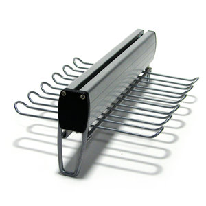 John Louis Home Under Shelf Mount Tie & Belt Rack