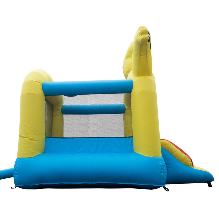 Kids Inflatable House Jumper Bouncy Castle with Slide,No Blower - Overstock  - 33612930