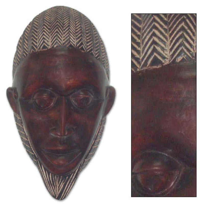 Bloomsbury Market Youngberg Burkina Faso Wood Mask Wall Décor Wayfair