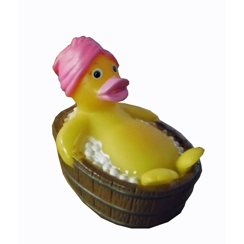 pink duck toy