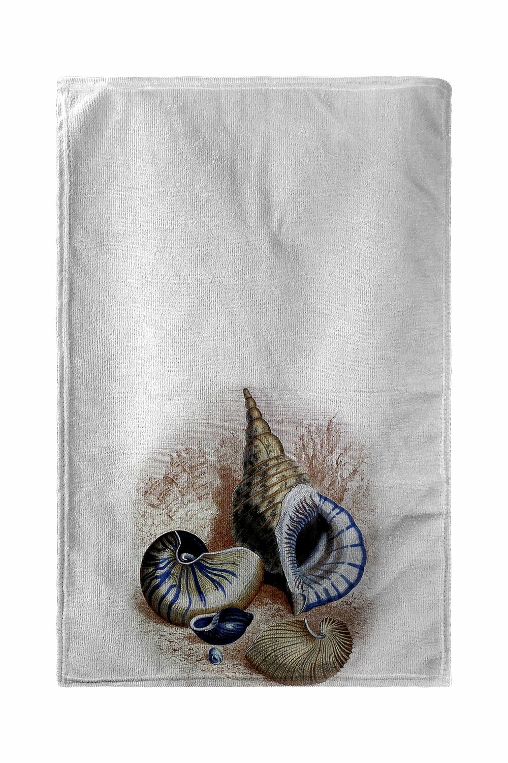 Highland Dunes Murakami Antique Sea Shells Beach Towel Wayfair