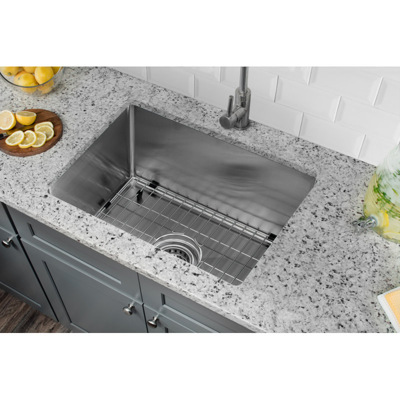 Soleil Radius 16 Gauge Stainless Steel 15 X 20 Single Bowl Ssra1520sb Radius 16 Gauge Stainless Steel 15 X 20 Single Bowl Undermount Bar Sink