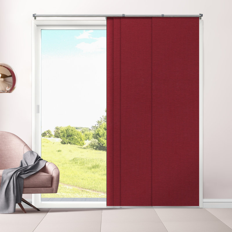 Symple Stuff Premium Adjustable Blackout Eclipse Ruby Vertical