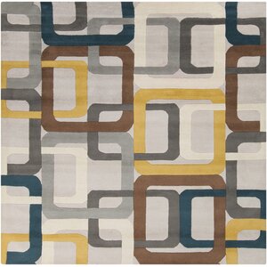 Dewald Gray Area Rug