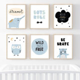 Baby Boy Nursery Decor Wayfair