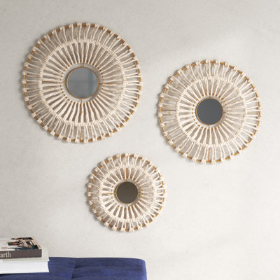 Pablo 3-Piece Mirrored Wall Décor Set