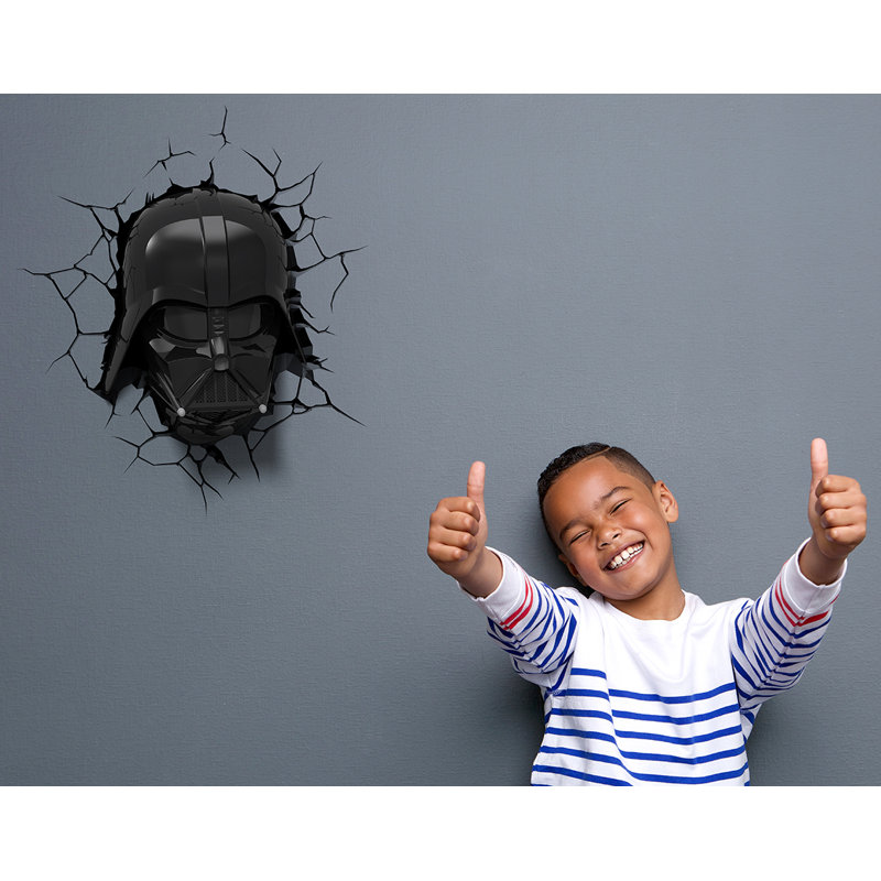 3d Light Fx 3d Ep 7 Star Wars Darth Vader Helmet Deco 4 Light