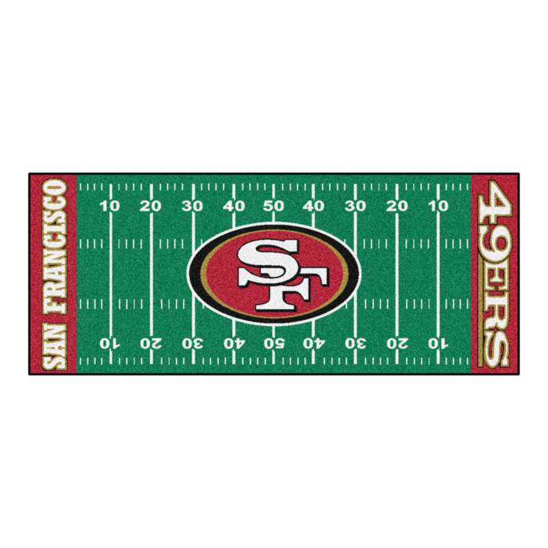 FANMATS NFL - San Francisco 49ers Football Field Runner ...