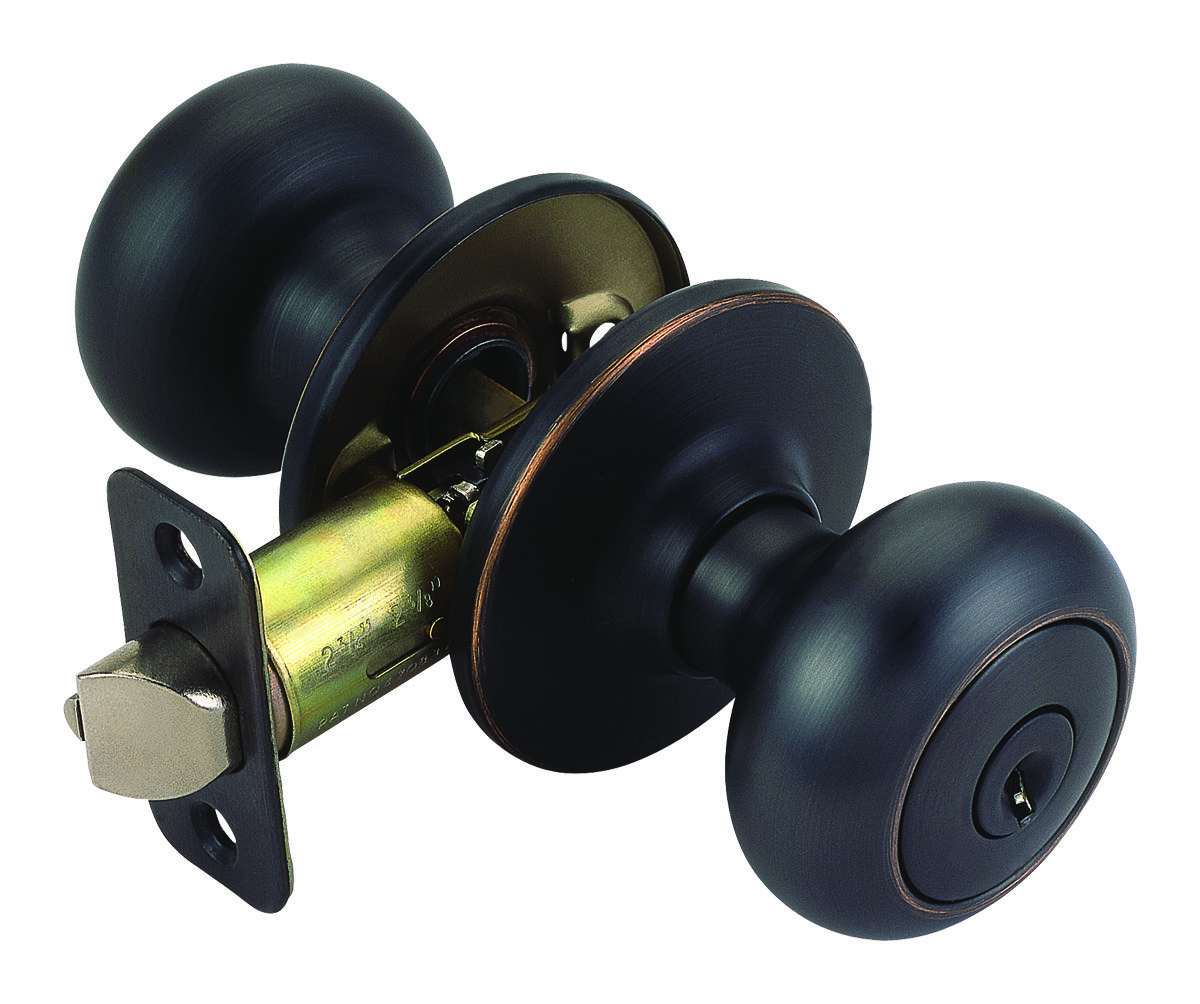 Design House Pro Cambridge Entry Door Knob Oil Rubbed Bronze