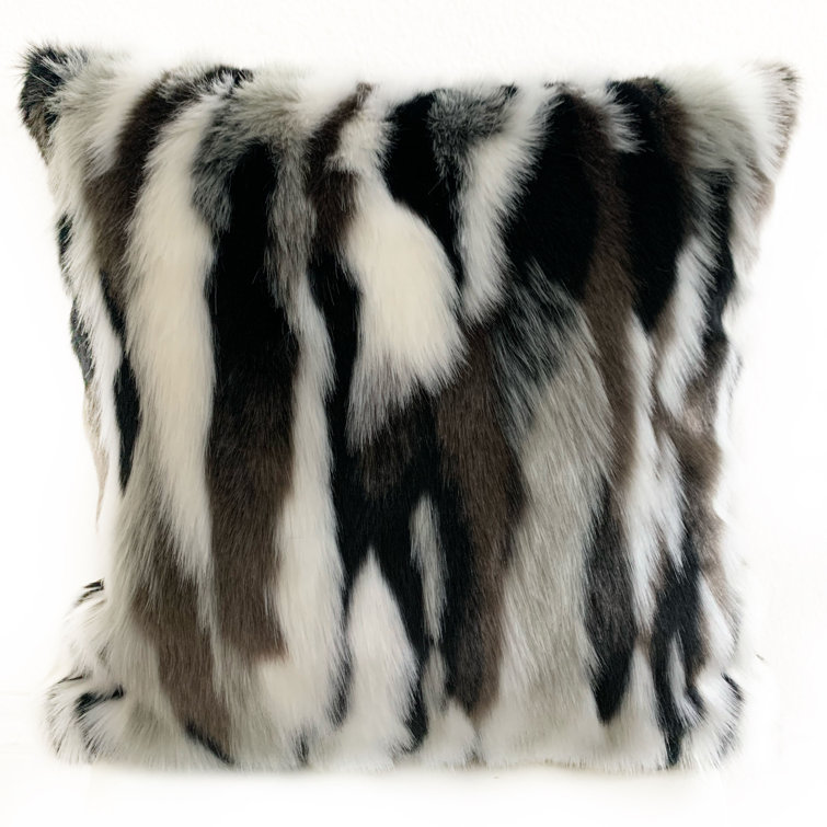 zebra print throw pillows