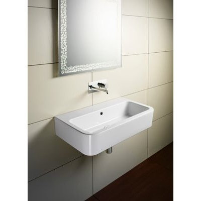 Gsi Collection Traccia Ceramic Rectangular Vessel Bathroom Sink With Overflow Wayfair