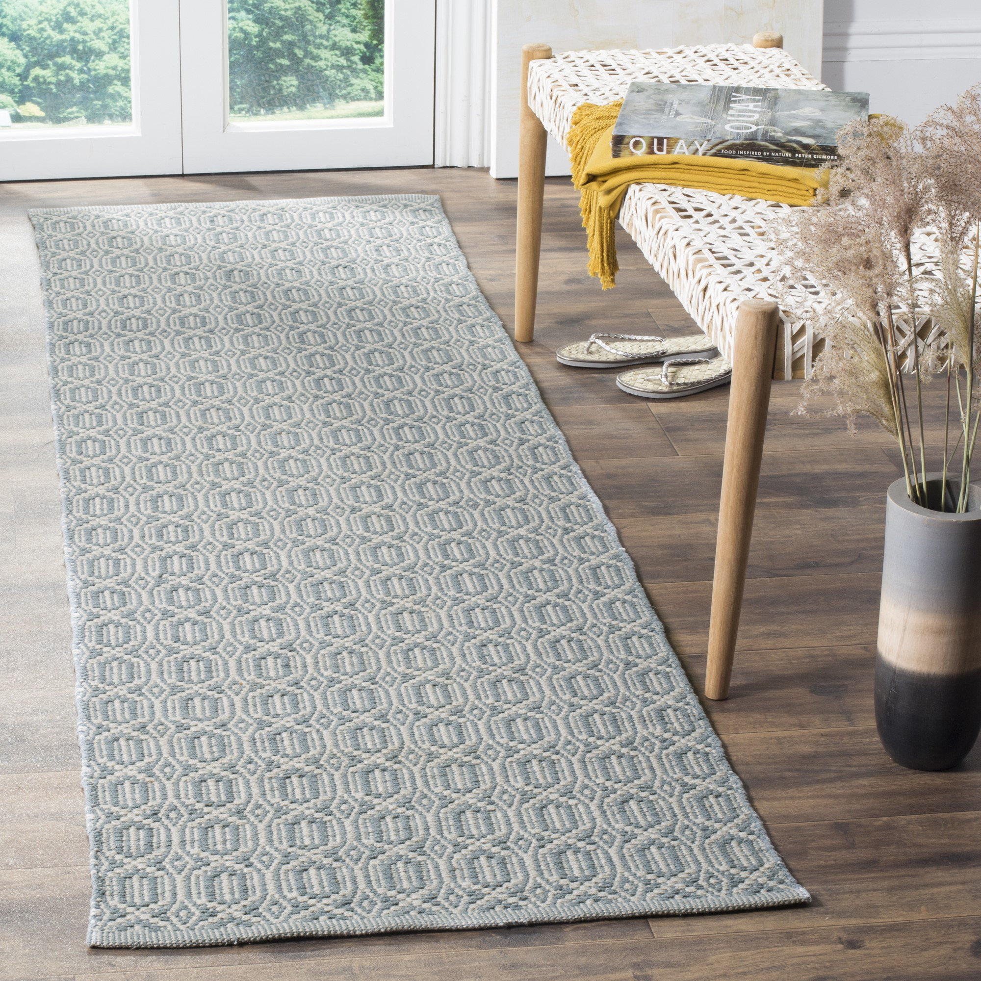Laurel Foundry Modern Farmhouse Jodi Geometric Handmade Flatweave