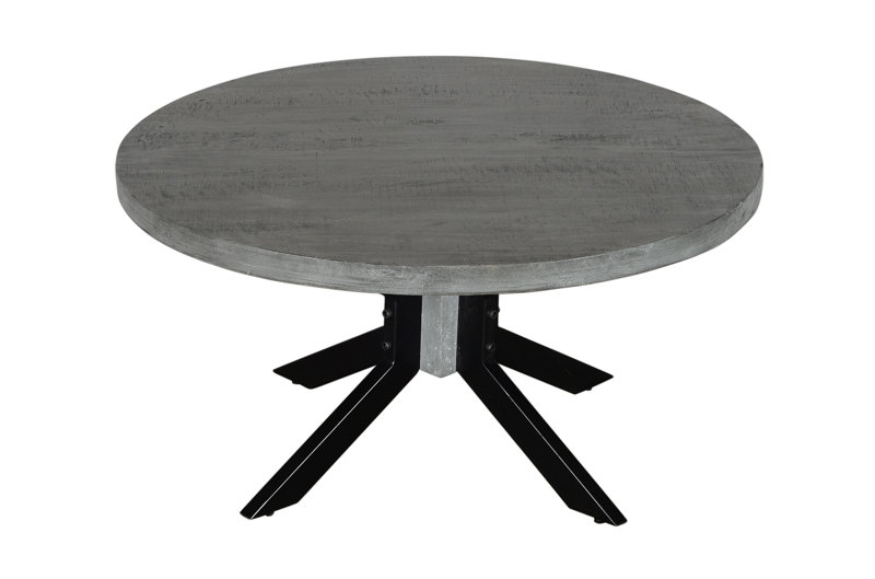 Keiffer Dining Table Top Color: Gray Mango