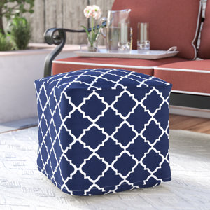 Cribb Square Outdoor Beanbag Ottoman