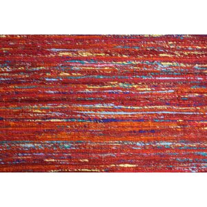 Rainbow Red Area Rug