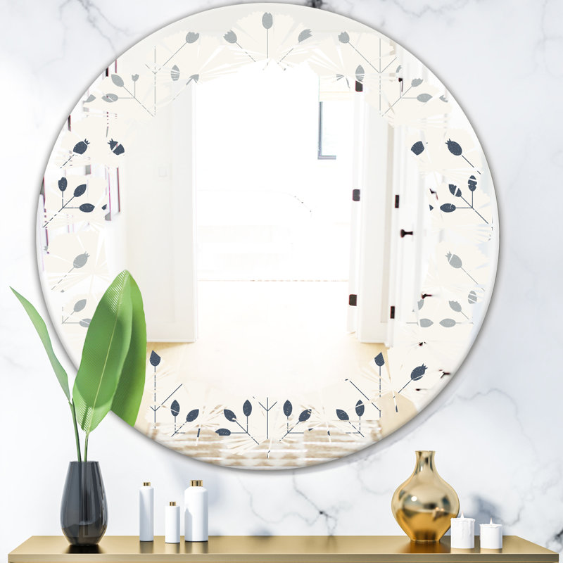 East Urban Home Leaves Floral Botanical I Modern Farmhouse Wall