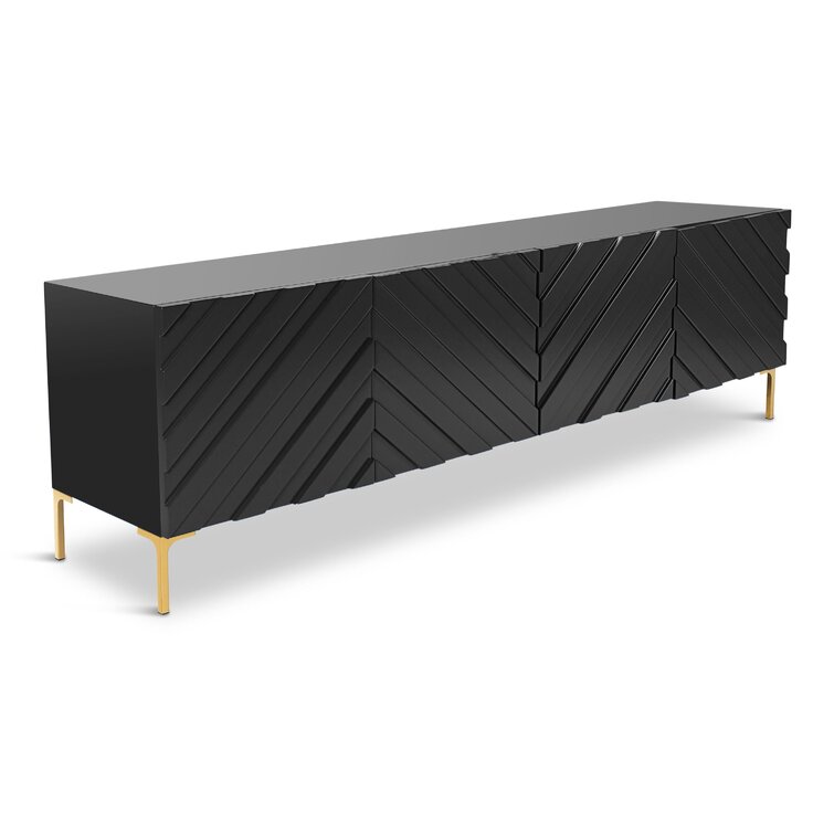 Modshop Chevron 96'' Wide Credenza 