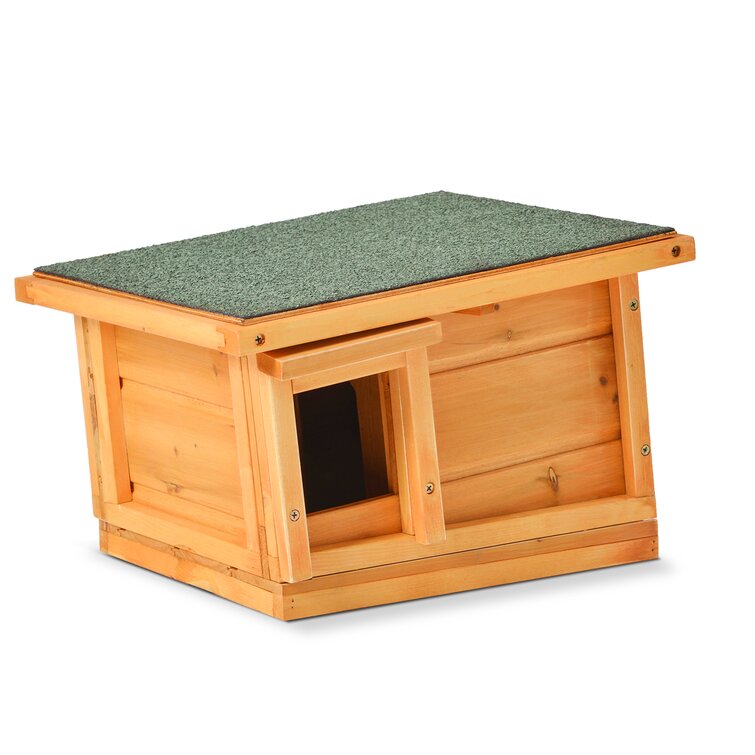 Archie & Oscar Lylah Weather Resistant Hedgehog Hutch | Wayfair.co.uk