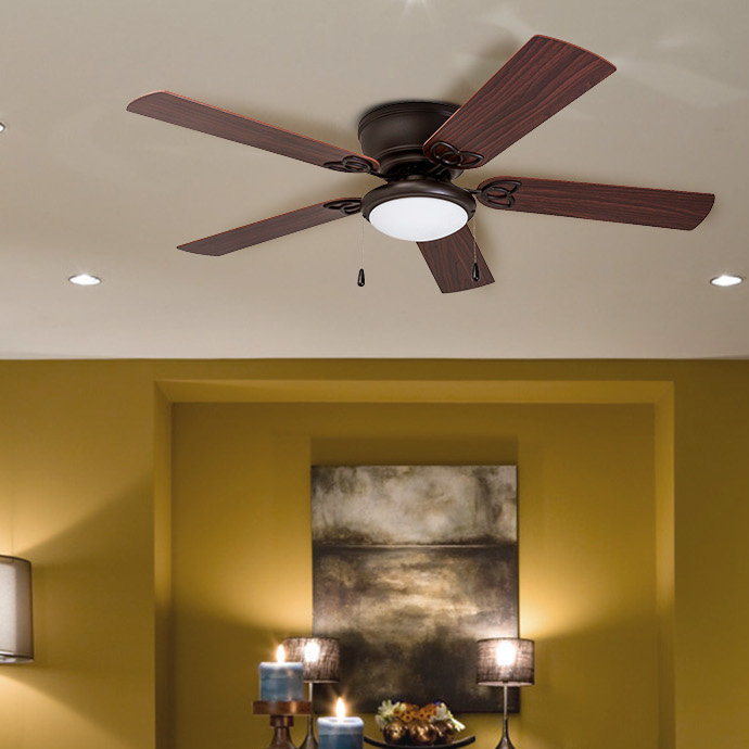 52 Ceiling Fan With Light       - Hunter 52 Builder New Bronze Ceiling Fan With Light Kit And Pull Chain Walmart Com Walmart Com - New 52 hunter premier bronze 2 light ceiling fan!