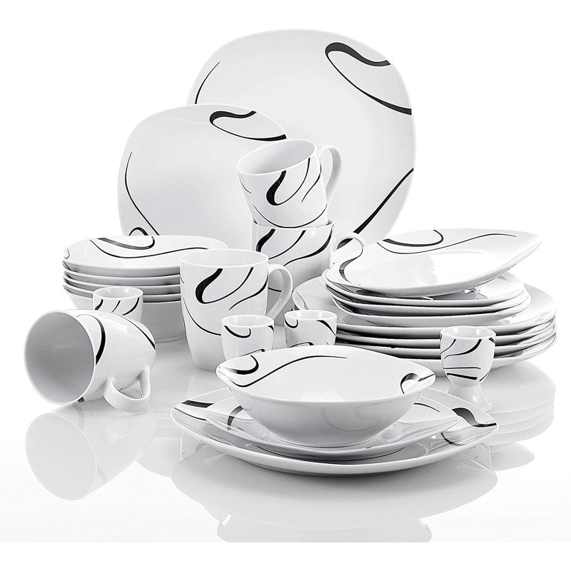 Orren Ellis Queribus 20 Piece Dinnerware Set Service For 4 Wayfair