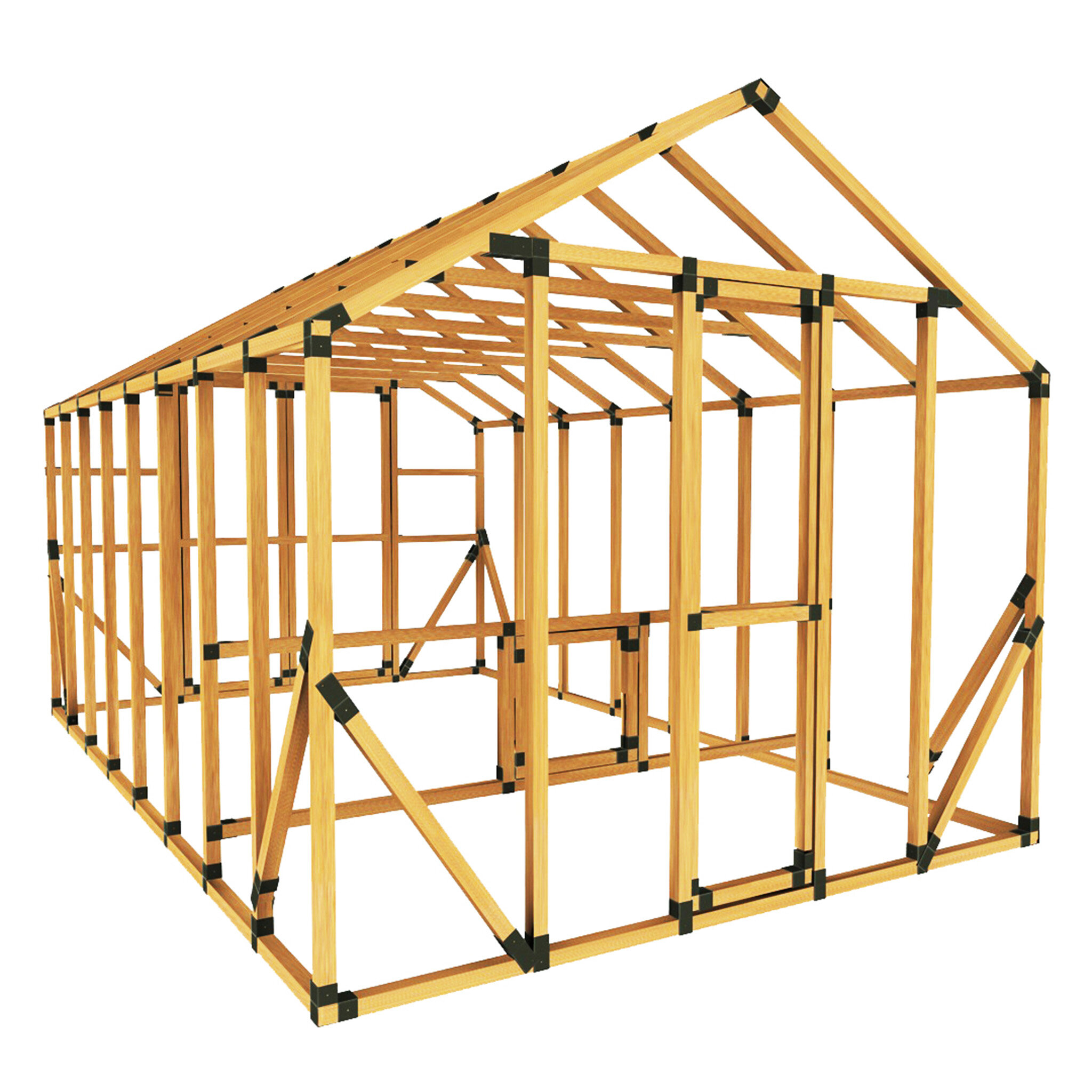 E Z Frame Chicken Coop And Run Kits With Chicken Run