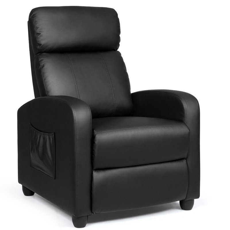 Red Barrel Studio® Rosmunda Faux Leather Power Rocker ...
