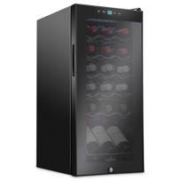 17++ Koolatron wine cooler blacksilver wc18 info