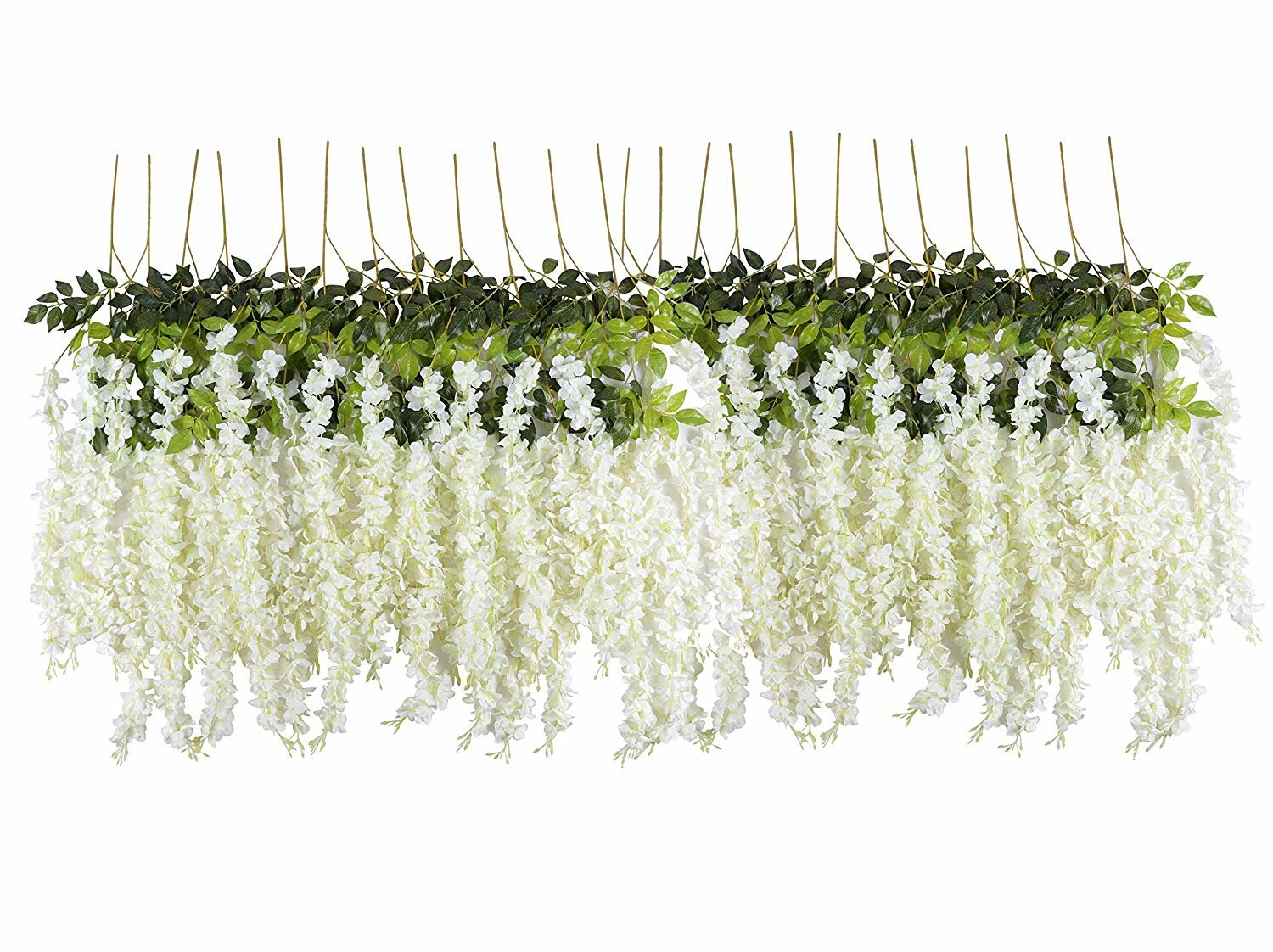 Ophelia & Co. Artificial Silk Vine Wisteria Stem & Reviews | Wayfair