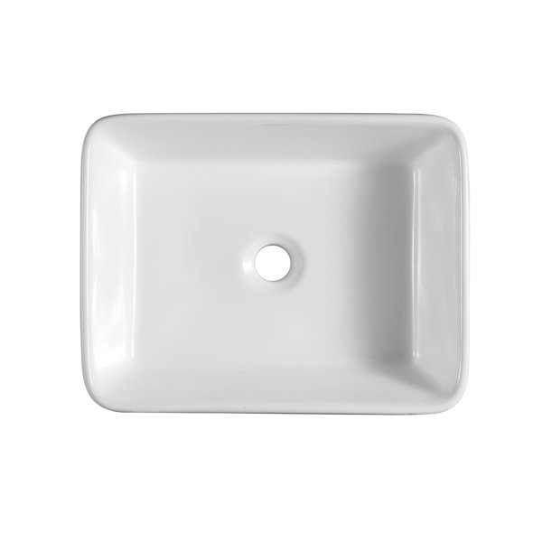 Amuer International Ceramic 24 L X 16 W Undermount Kitchen Sink Wayfair