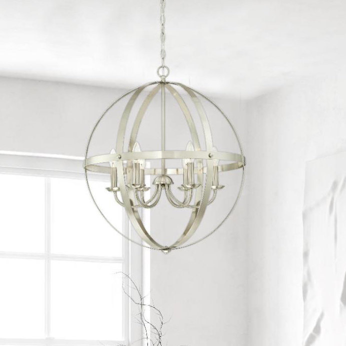 Brushed Nickel Chandeliers You Ll Love In 2020 Wayfair