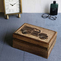 OM SHRI OM Small Decorative Box Jewelry Trinket Organizer Handcrafted Finest Ros 