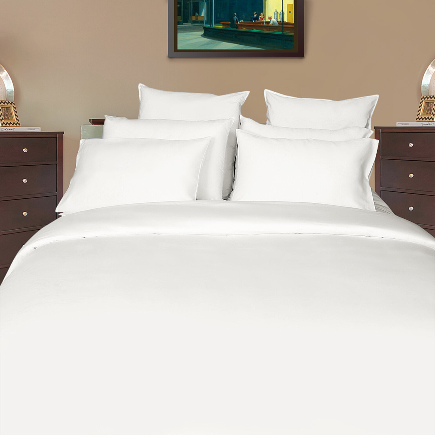 Eider & Ivory™ Gunnar Egyptian Cotton Sateen Sheet Set | Wayfair