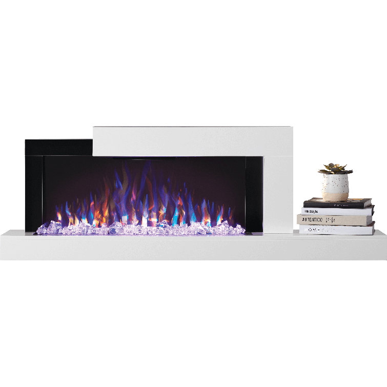 Napoleon Stylus 59 125 W Surface Wall Mounted Electric Fireplace Reviews Wayfair
