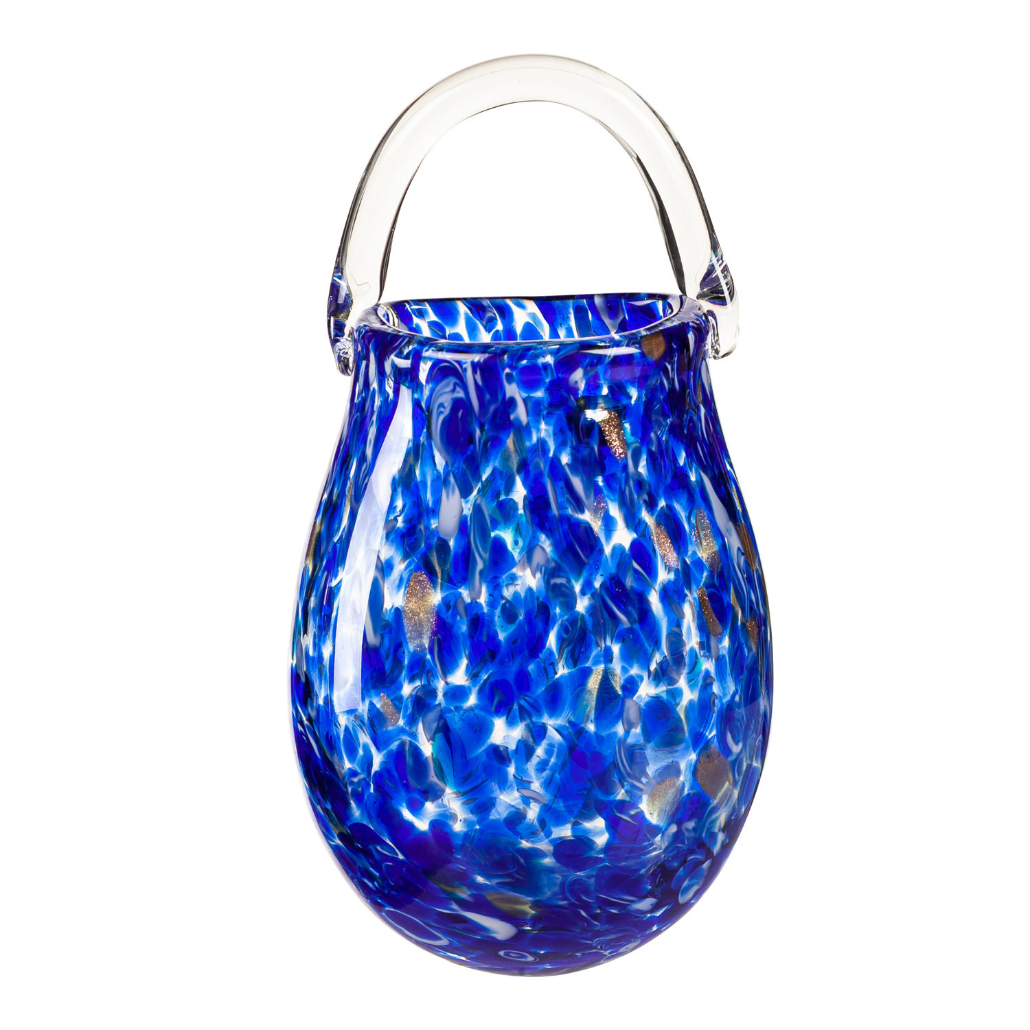 Orren Ellis Lazzuro Glass Wall Vase Wayfair