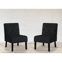 wayfair black accent chairs