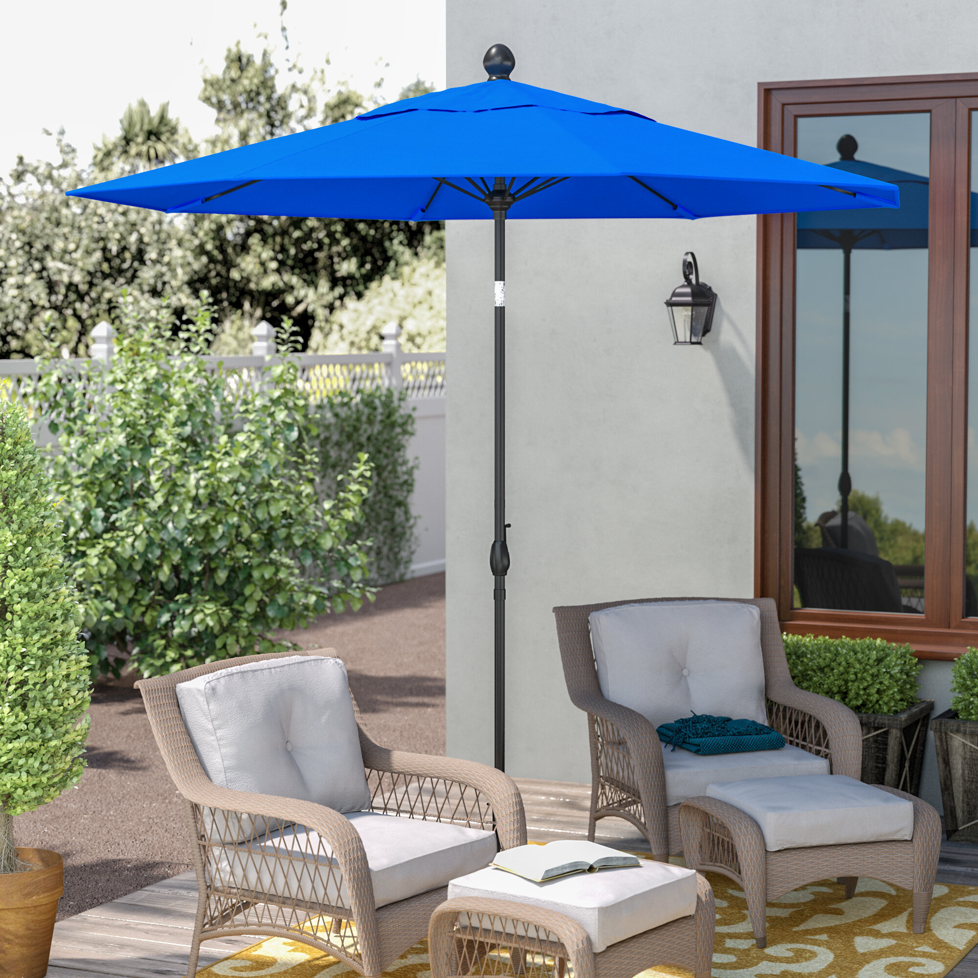 Patio Sets With Umbrella You Ll Love In 2019 Wayfair