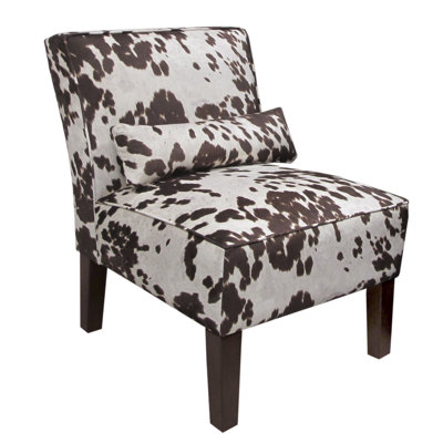 Alcott Hill Thurston Slipper Chair Upholstery Udder Madness Milk Alcott Hill Thurston Slipper Chair Upholstery Udder Madness Milk