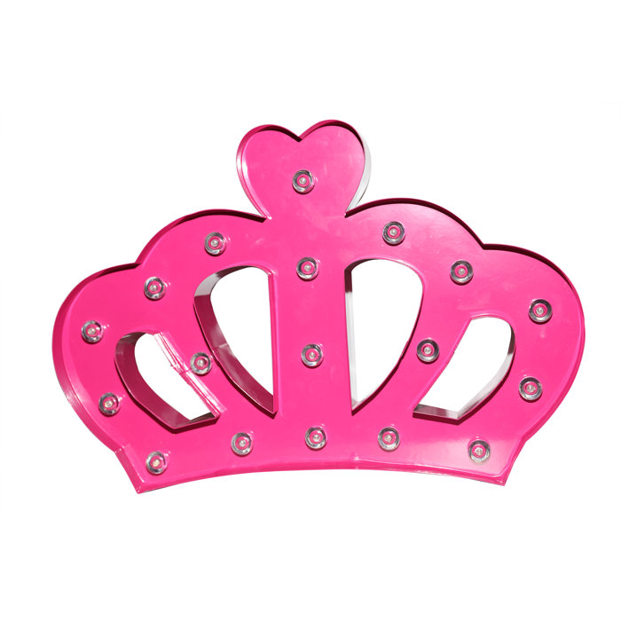The Holiday Aisle Crown Sign Wall Decor Wayfair Ca