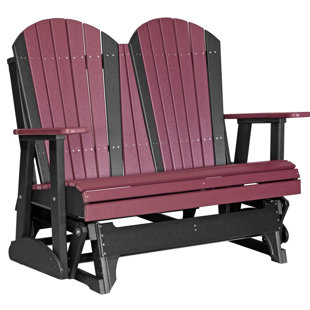 purple glider chair