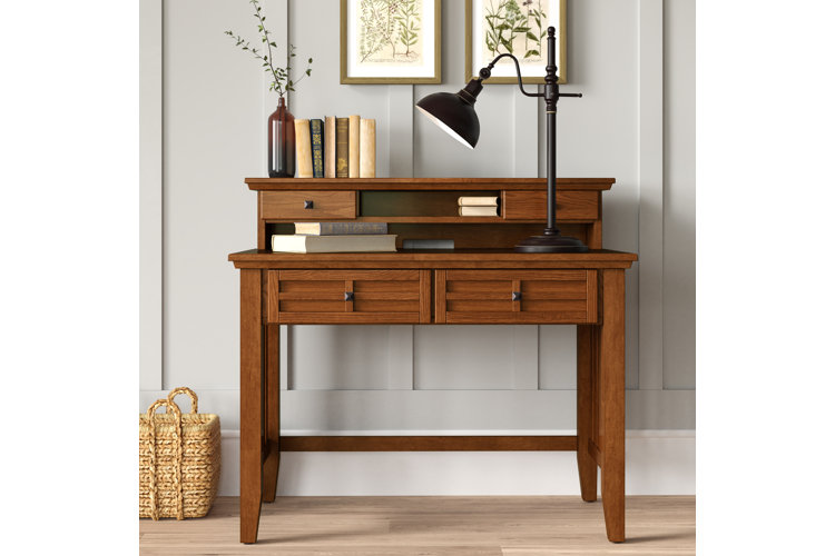 stalter secretary desk with hutch